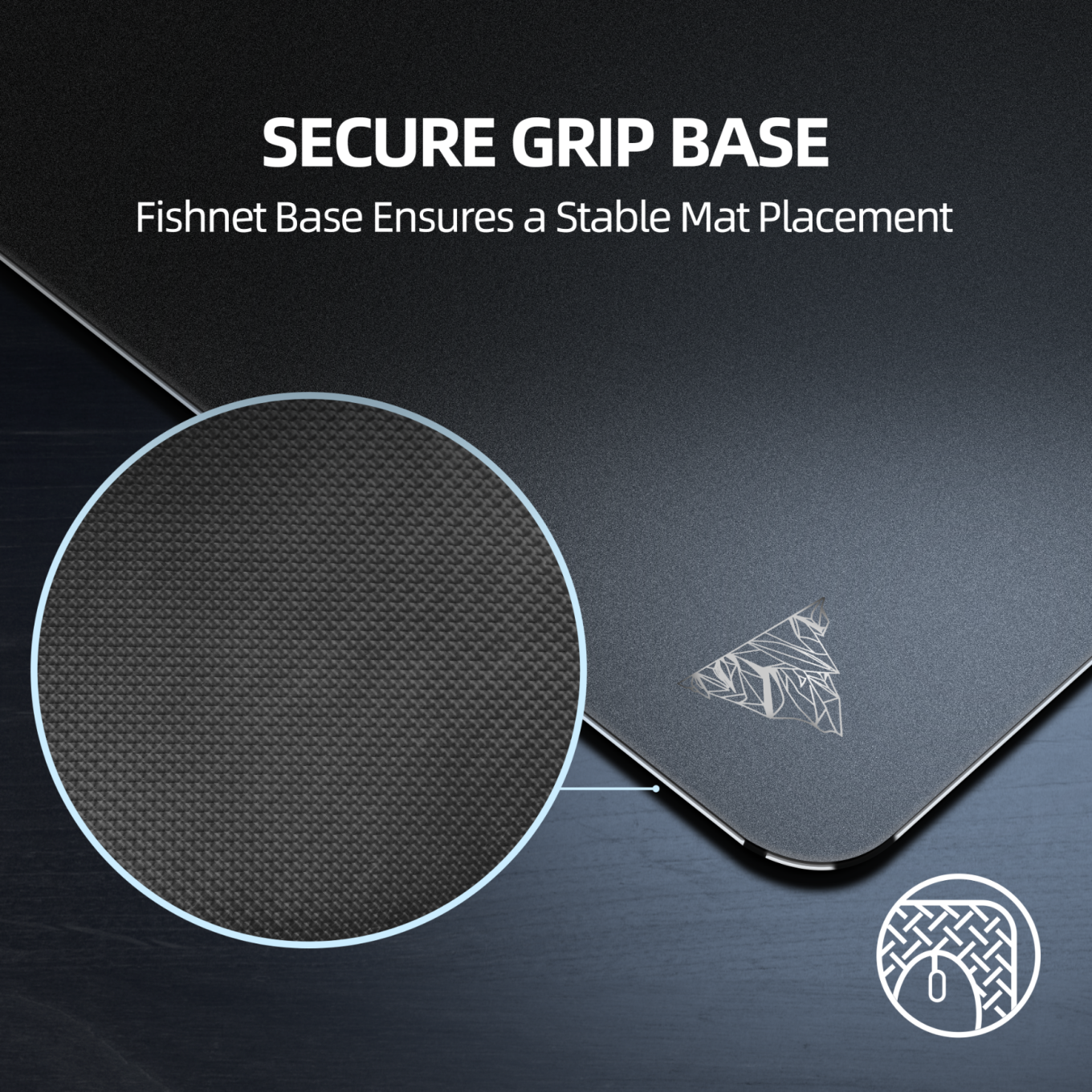 Glaceon-Tempered Glass Gaming Mouse Mat